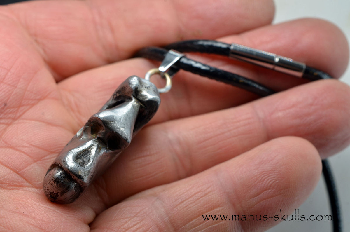 Aletai Iron Meteorite Tribal Pendant