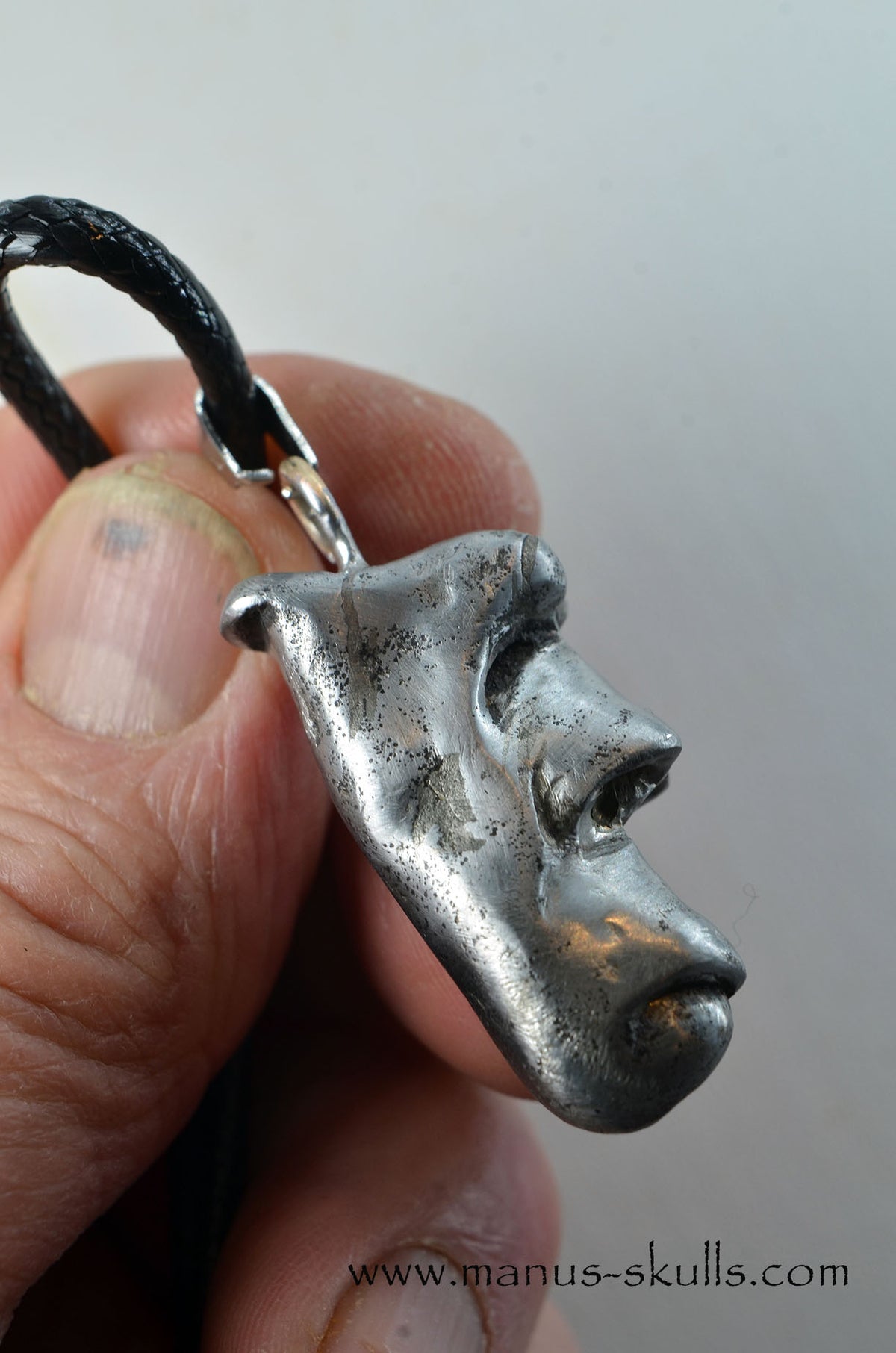 Aletai Iron Meteorite Tribal Pendant