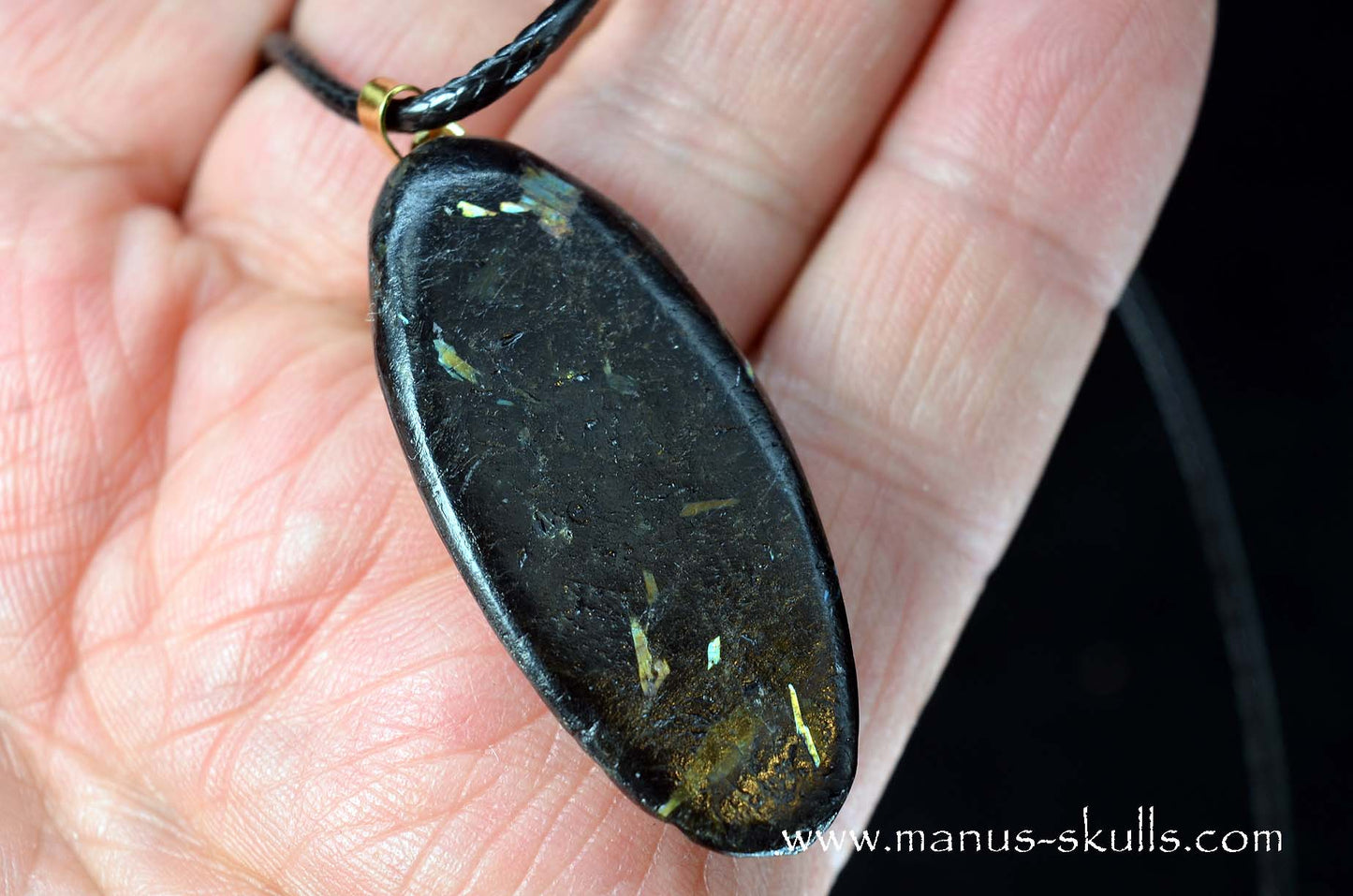 Nuummite Tribal Pendant