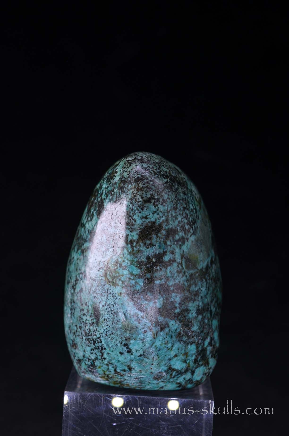 Turquoise Skull Tribal Face