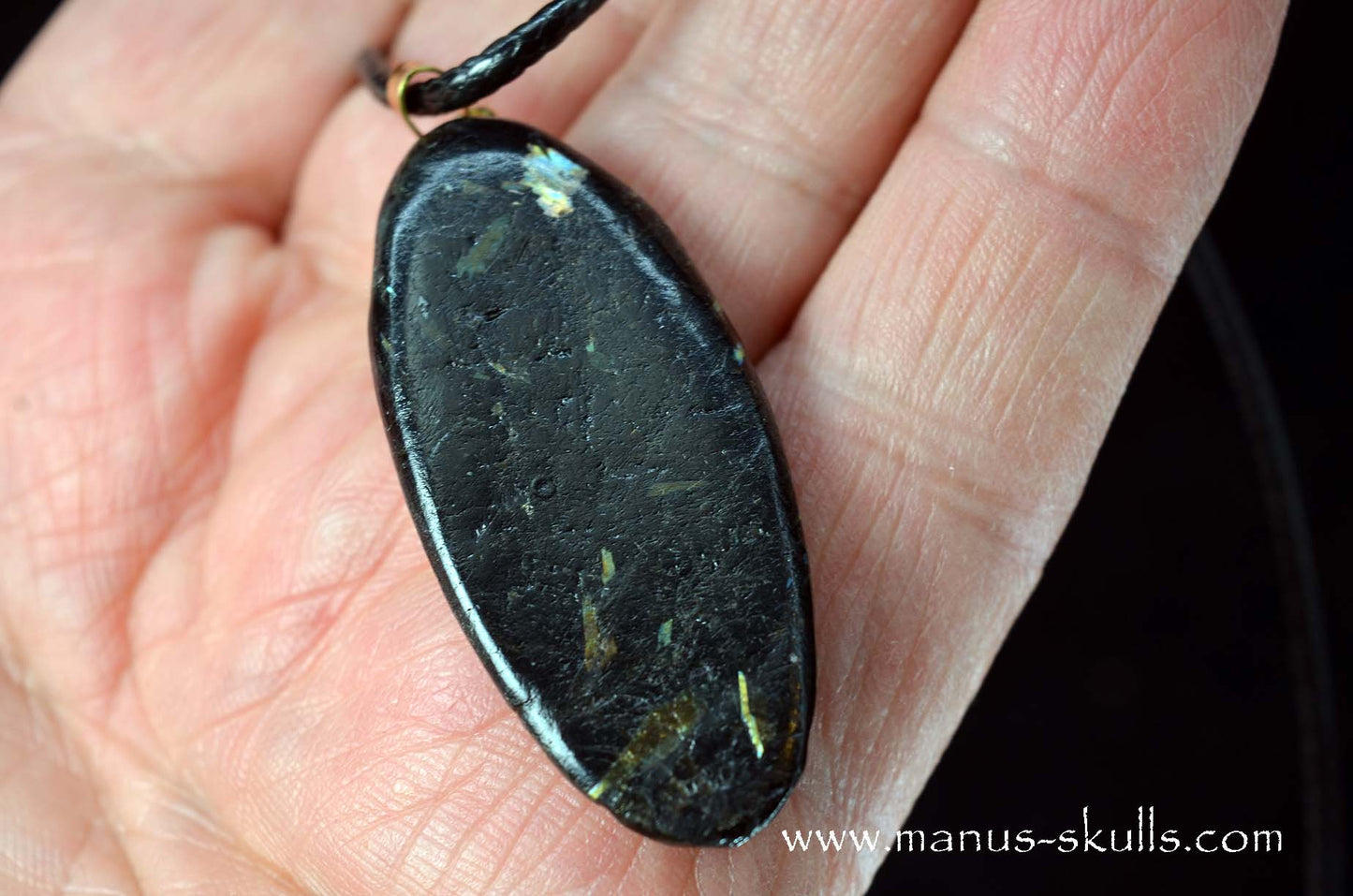 Nuummite Tribal Pendant