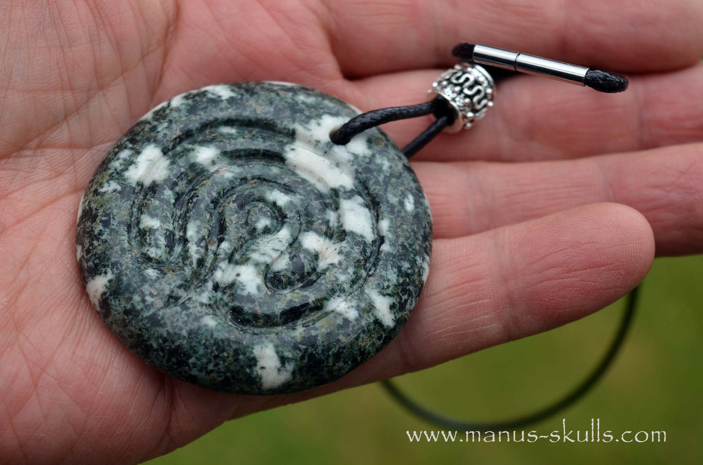 Preseli Bluestone Labyrinth Pendant