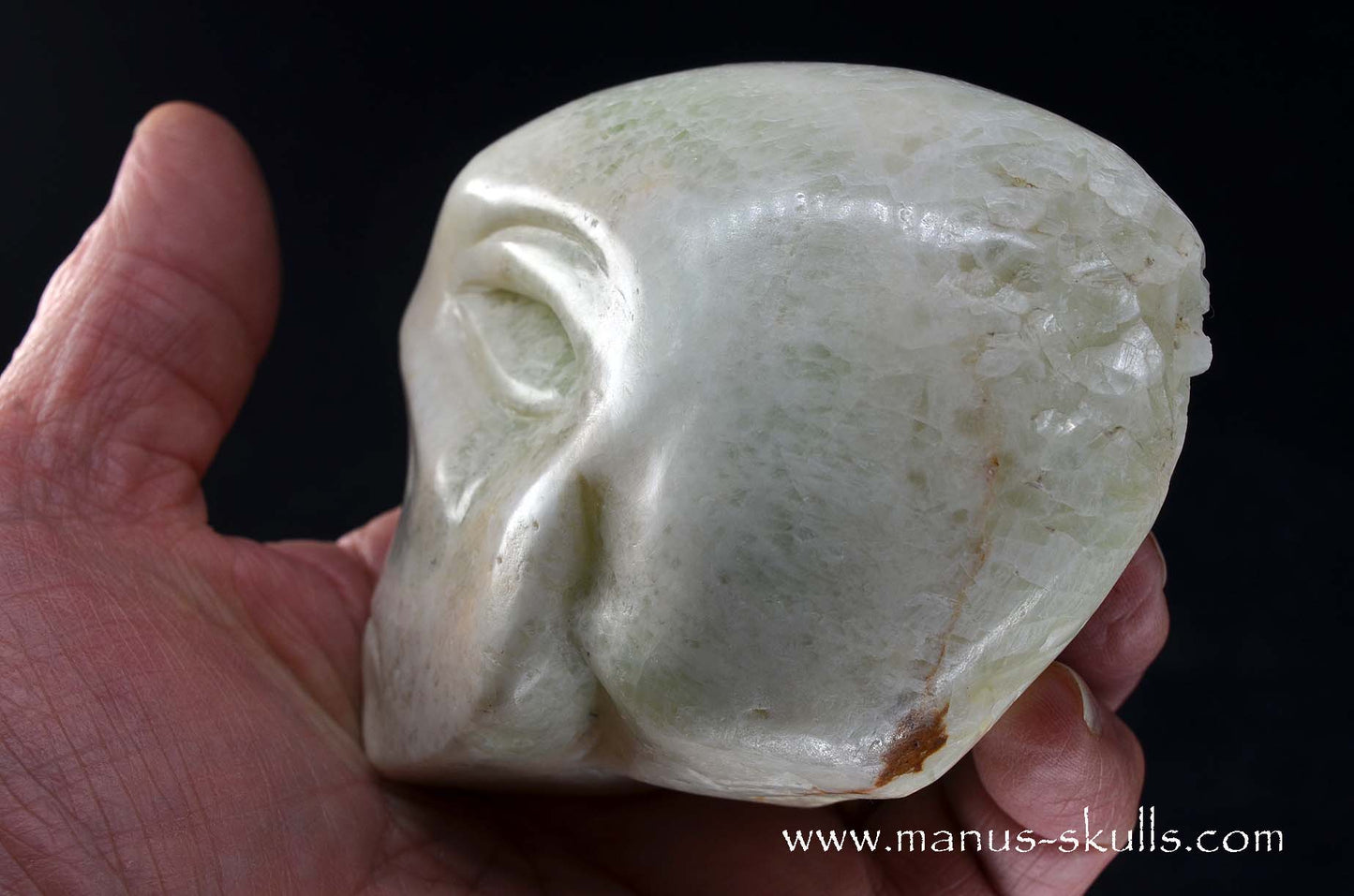 Visokalcite Skull Face (7 Minerals from Pyramids of Bosnia-Herzegovina)