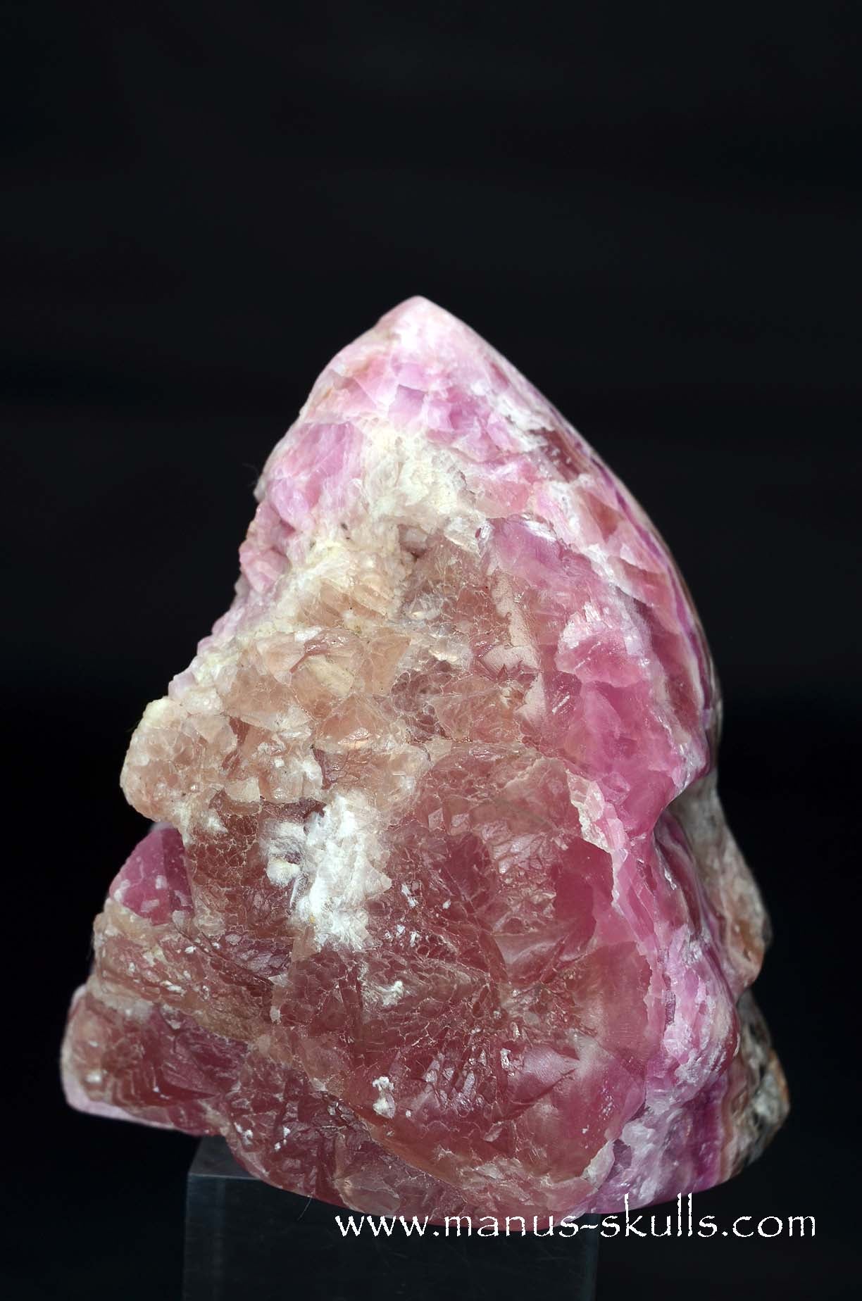 Cobalto Calcite Tribal Skull Face