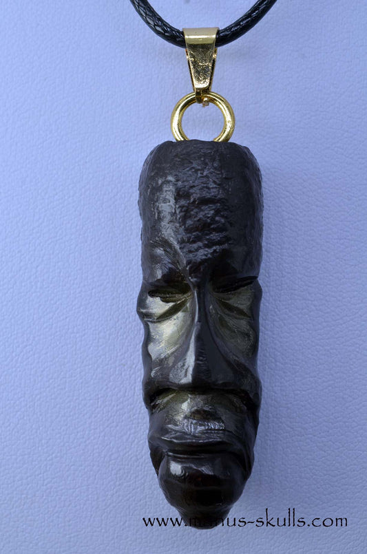 Manus skulls unique Crystal Carvings handmade skulls dragons pendants preseli bluestone tribals spiritual meaning .. Prophecy Stone
