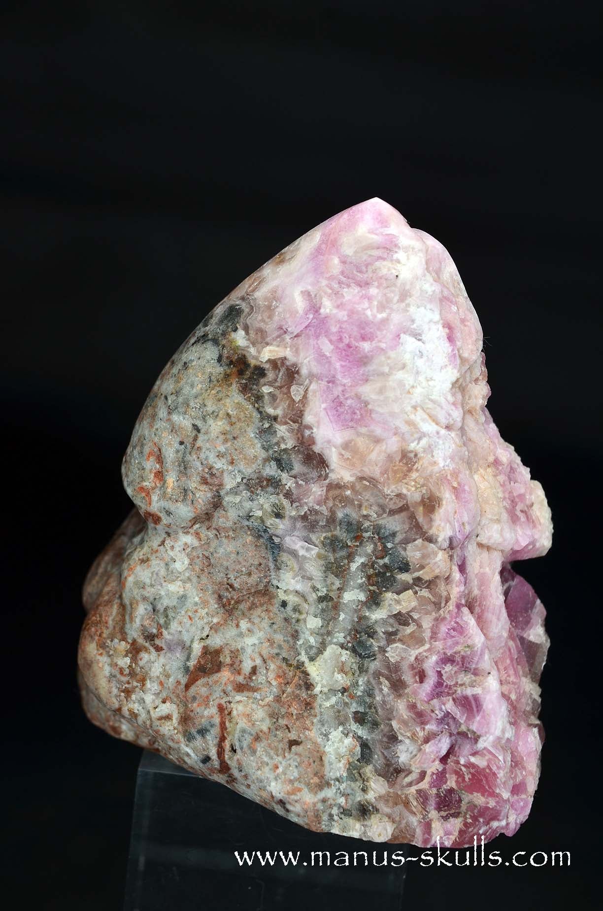 Cobalto Calcite Tribal Skull Face
