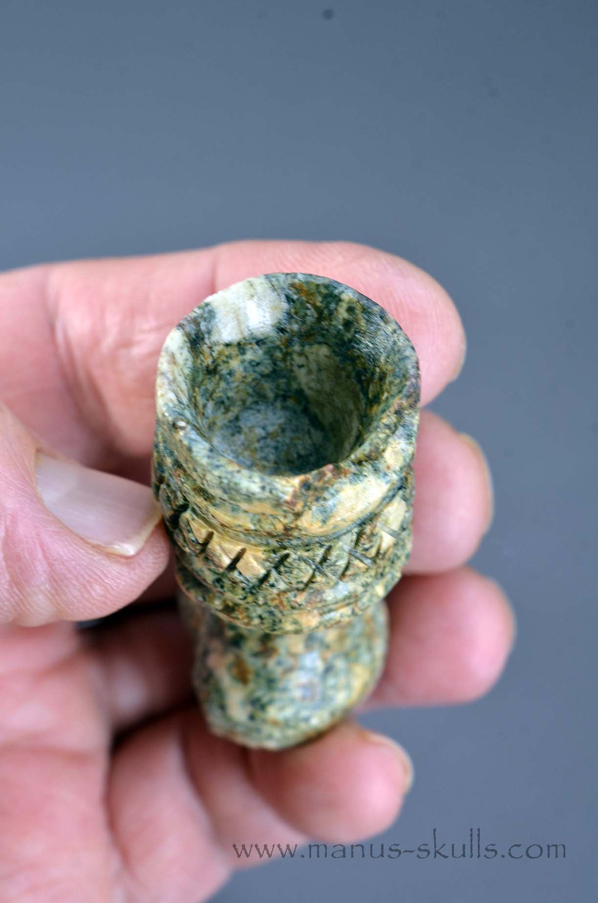 Preseli Bluestone Chalice ~ Goblet ~ Cup Tarot ~ Holy Grail  (5,7 cm)
