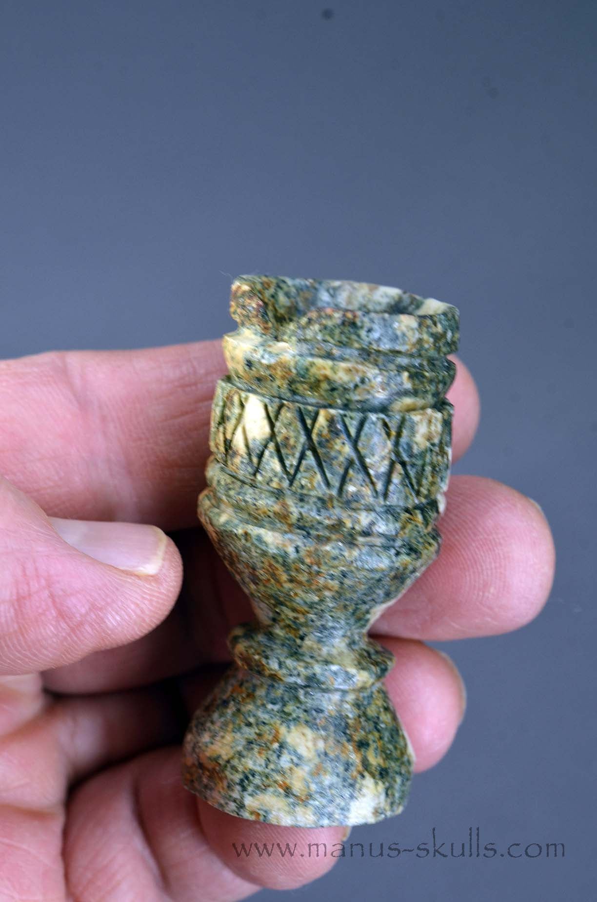 Preseli Bluestone Chalice ~ Goblet ~ Cup Tarot ~ Holy Grail  (5,7 cm)