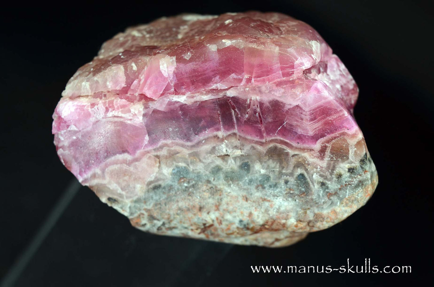 Cobalto Calcite Tribal Skull Face
