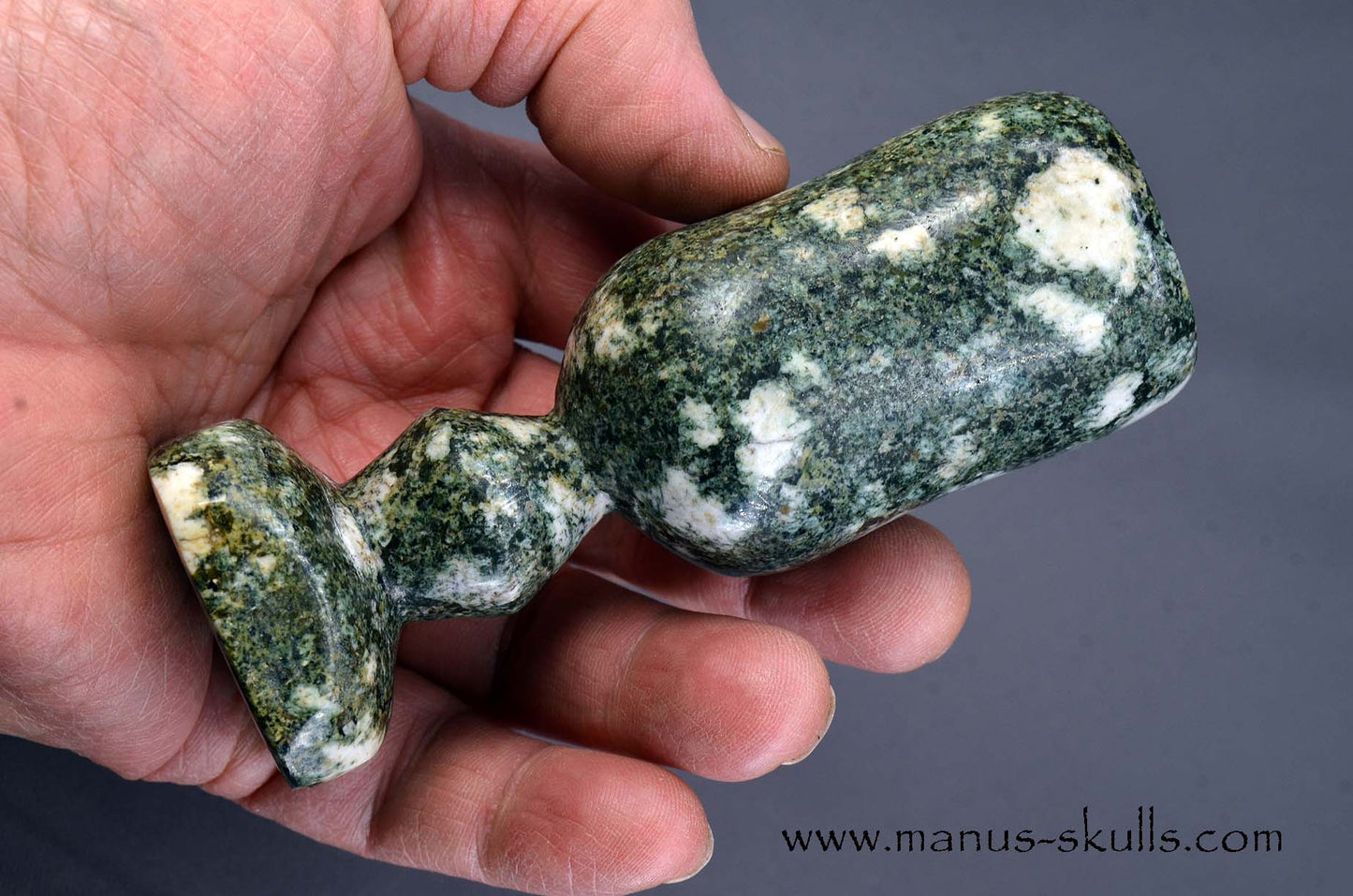 Preseli Bluestone Tarot Symbol Cups with gold etched Awen symbol