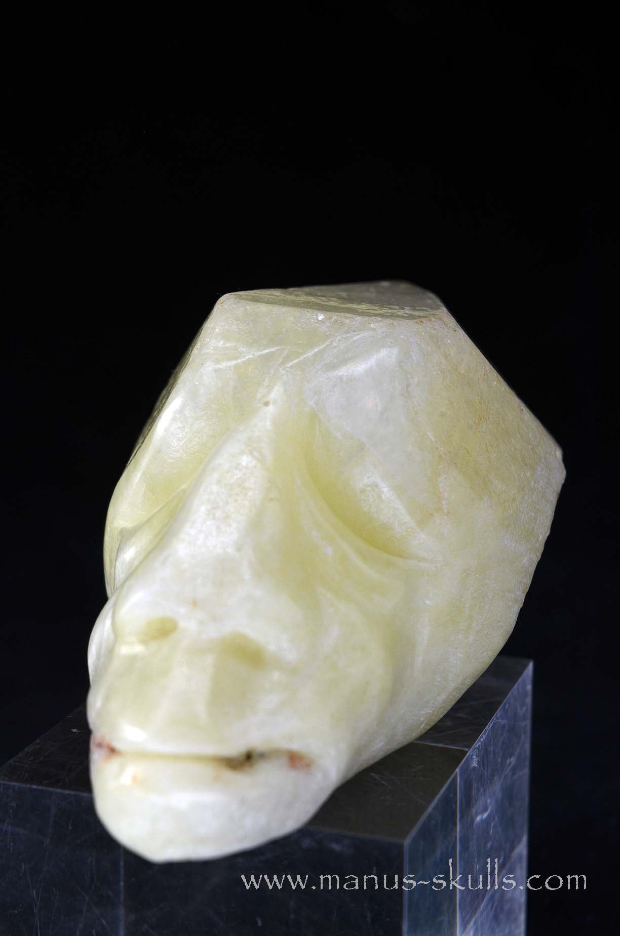 Manus skulls unique Crystal Carvings handmade skulls dragons pendants preseli bluestone tribals spiritual meaning wand Unicorn ..  sulfur quartz