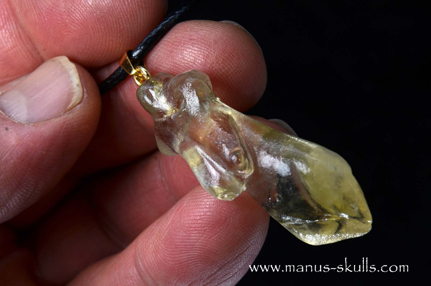 Citrine Gaya Venus Pendant