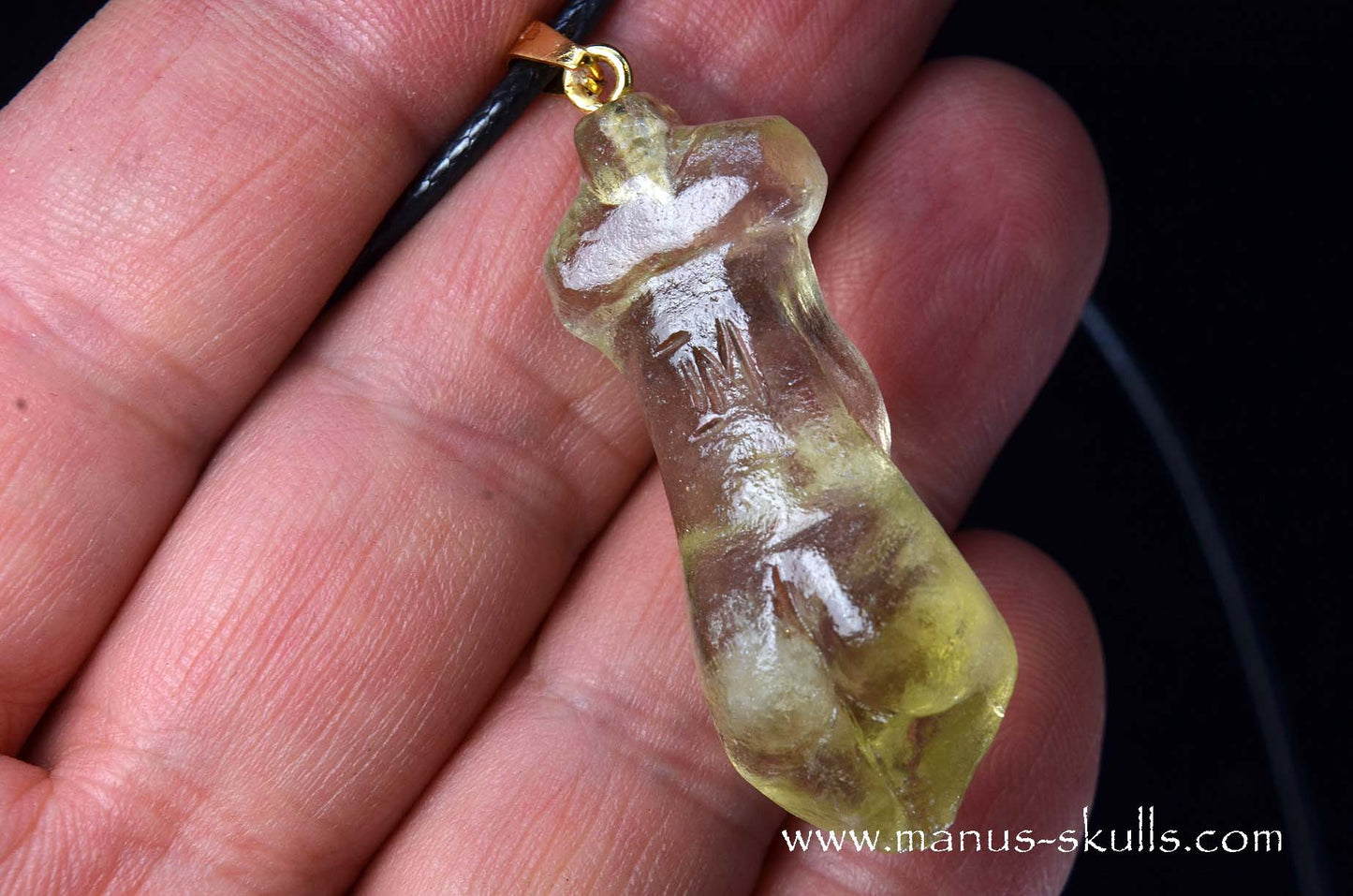 Citrine Gaya Venus Pendant