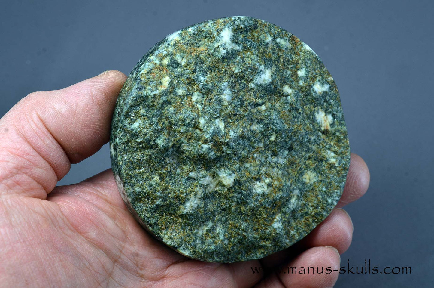 Preseli Bluestone Tarot Symbol gold etched Pentacle disc