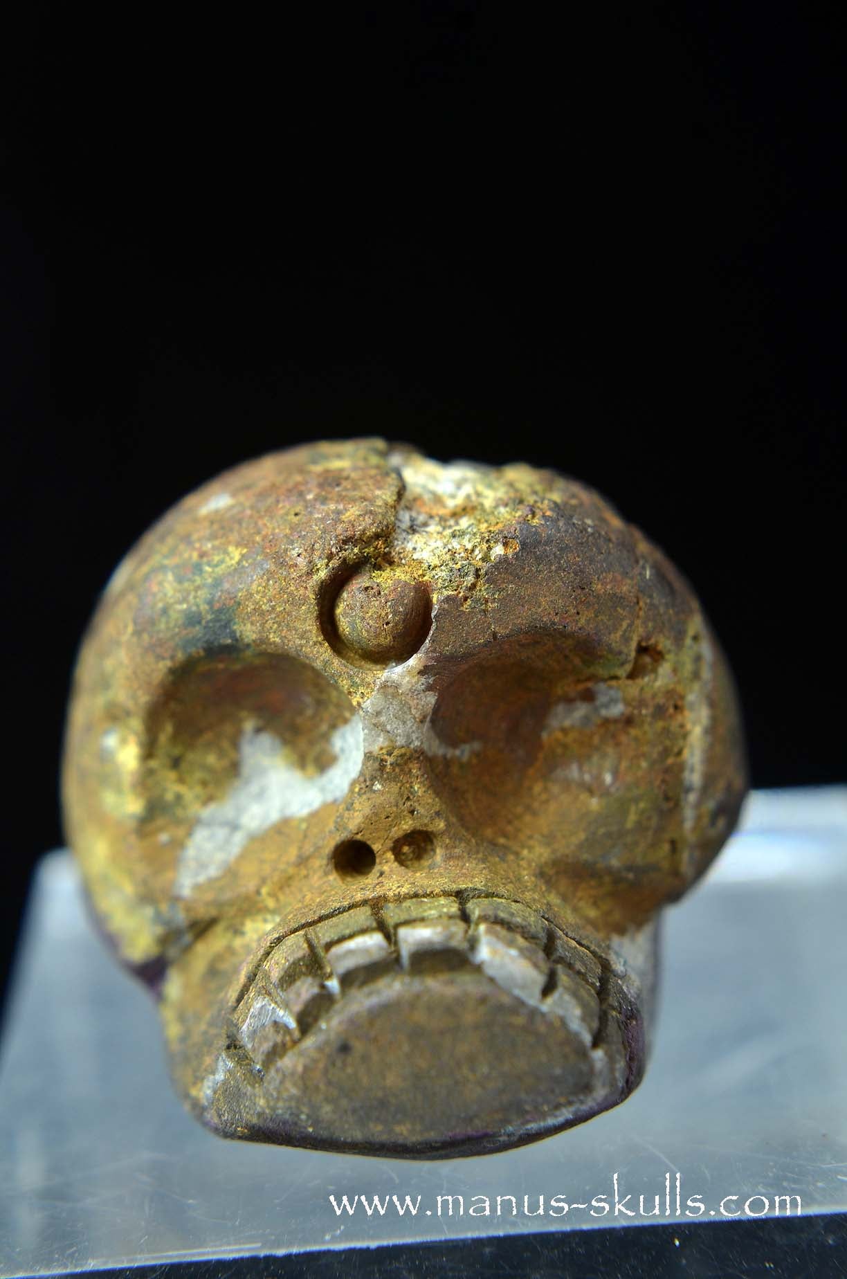 Manus skulls unique Crystal Carvings handmade skulls dragons pendants preseli bluestone tribals spiritual meaning wand Unicorn .. Evolian 2025 purpurite