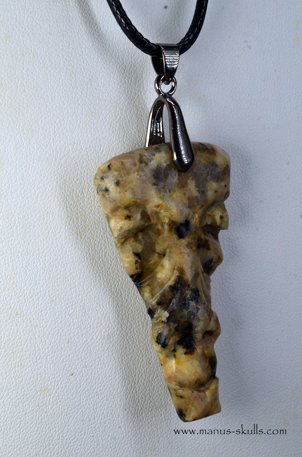 Manus skulls unique Crystal Carvings handmade skulls dragons pendants preseli bluestone tribals spiritual meaning wand Unicorn ..  yellow granite