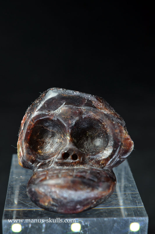 Manus skulls unique Crystal Carvings handmade skulls dragons pendants preseli bluestone tribals spiritual meaning wand Unicorn .. garnet