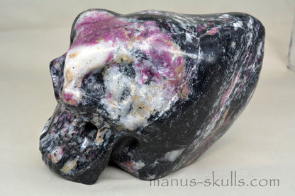 Large Eudialyte Skull