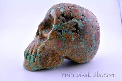 Garnierite Skull