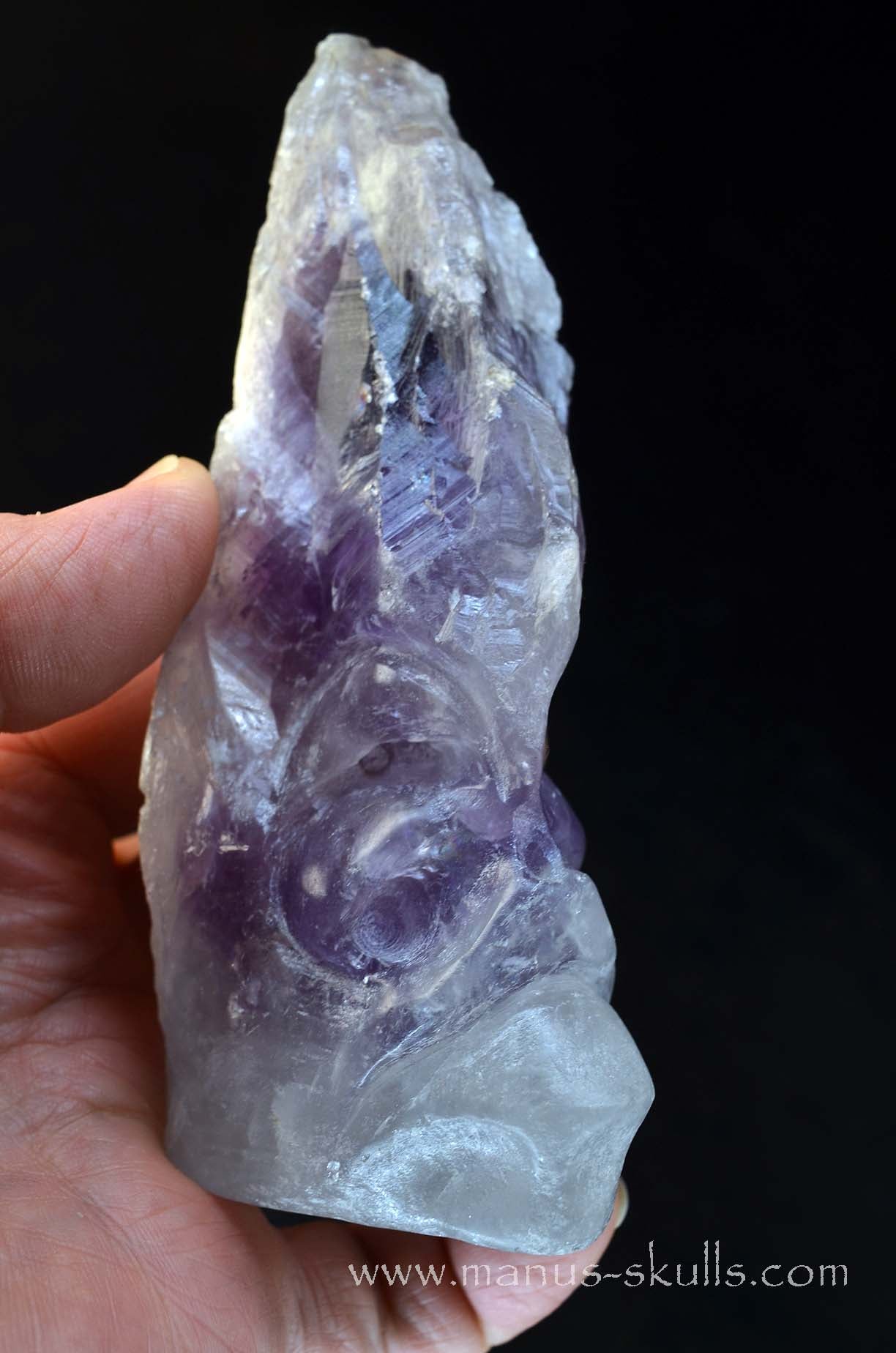 Phantom Amethyst Tribal Skull face.