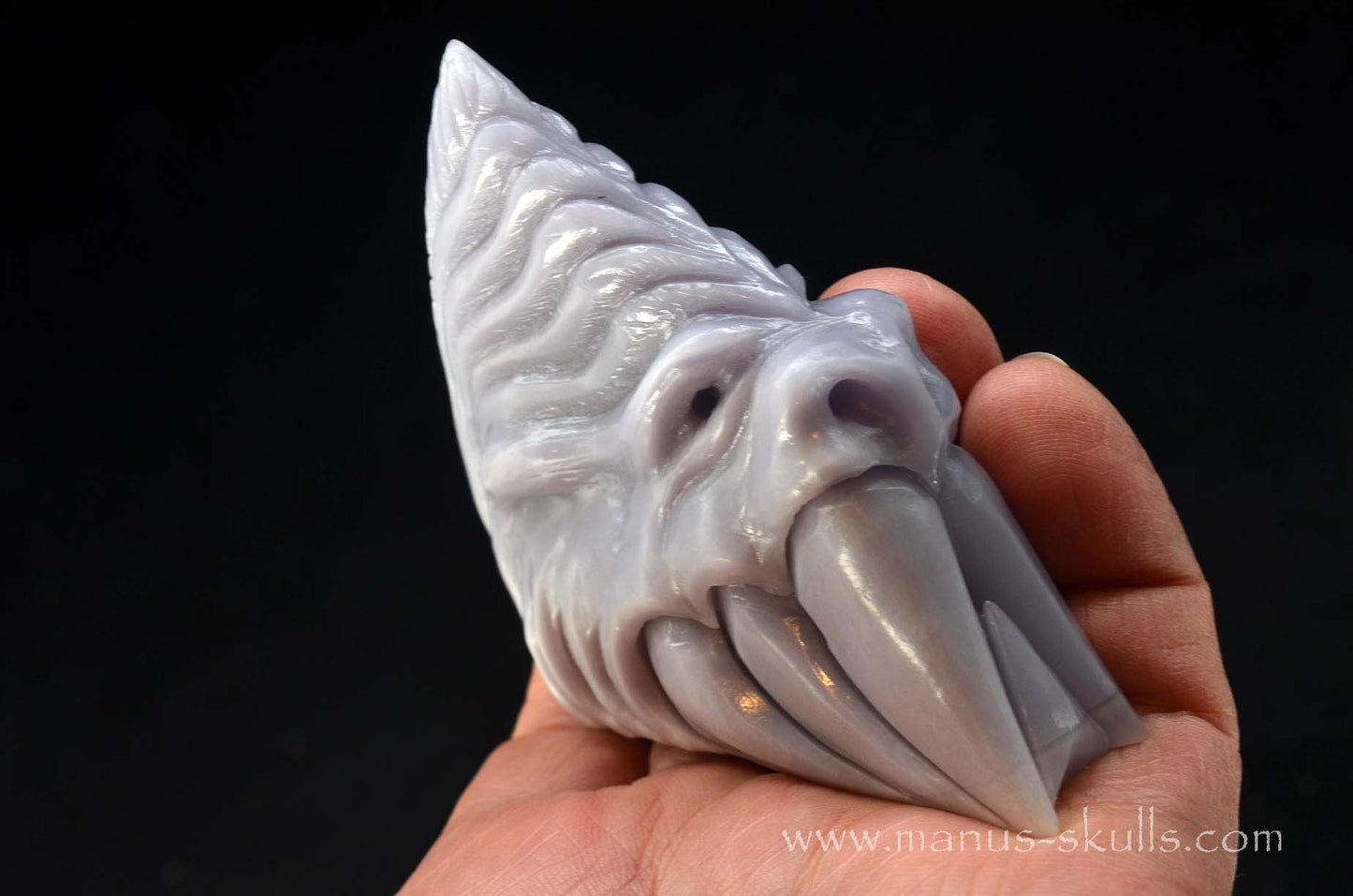 Rare Yttrium Fluorite Lavender Dragon