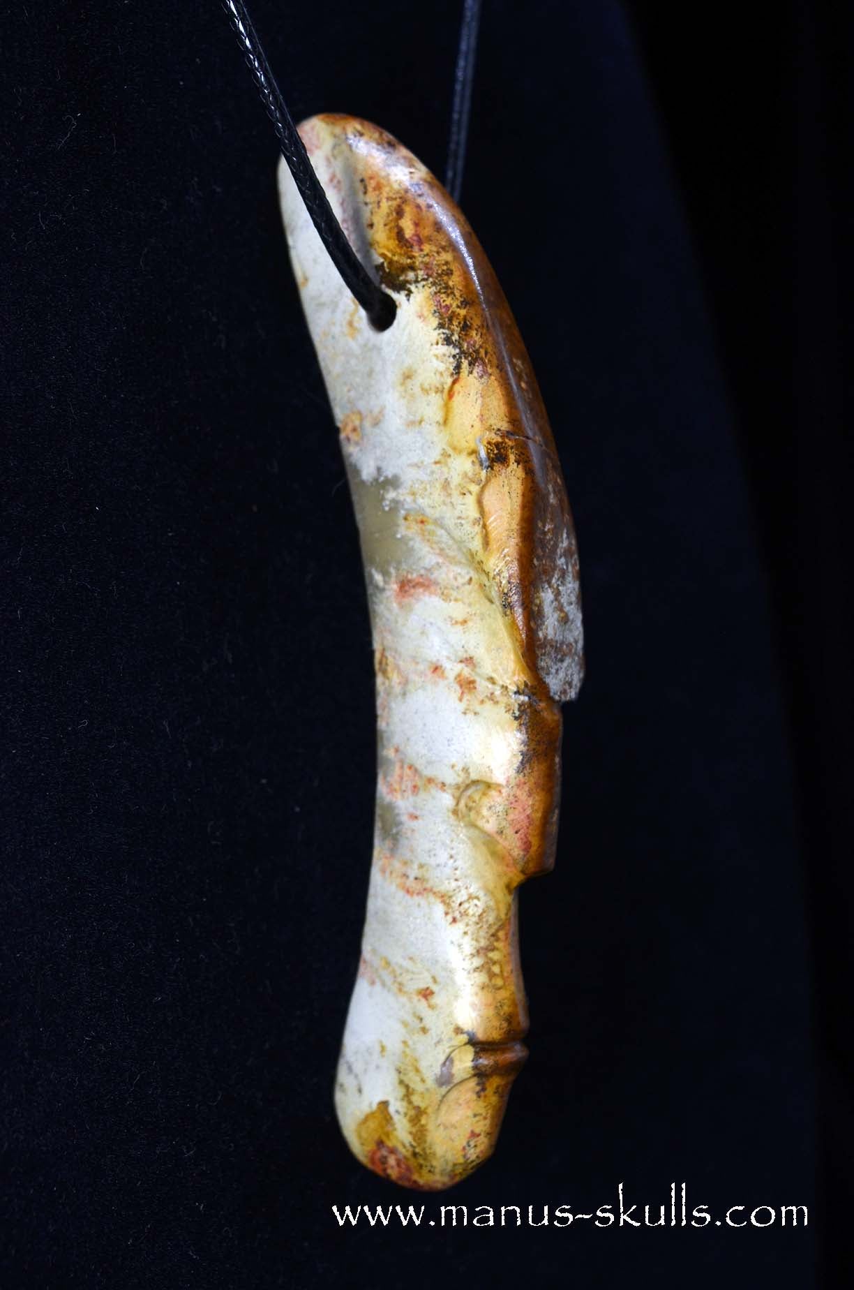 Manus skulls unique Crystal Carvings handmade skulls dragons pendants preseli bluestone tribals spiritual meaning wand Unicorn .. petrified coral