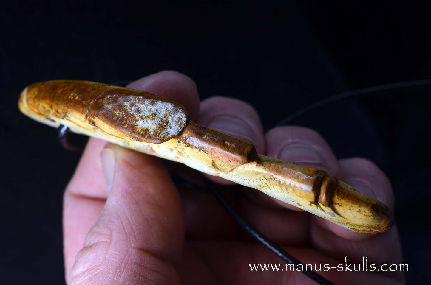 Petrified Coral Tribal Pendant