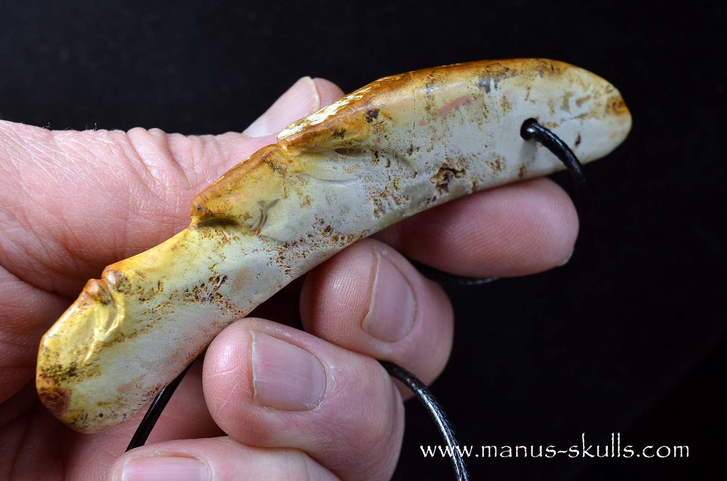 Petrified Coral Tribal Pendant