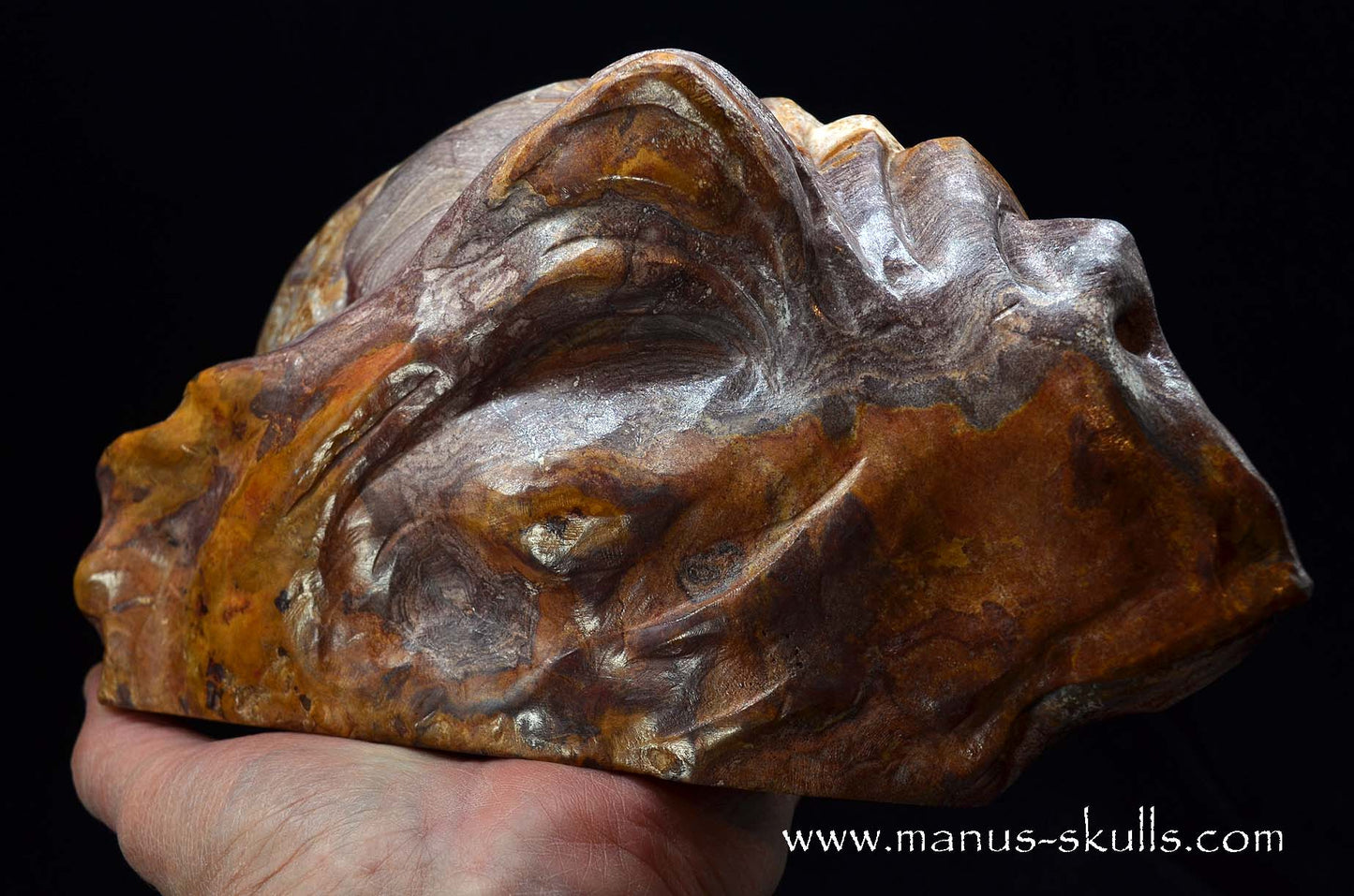 Large Batik Jasper ALIEN Dragon ~ First 2026 Carve!!