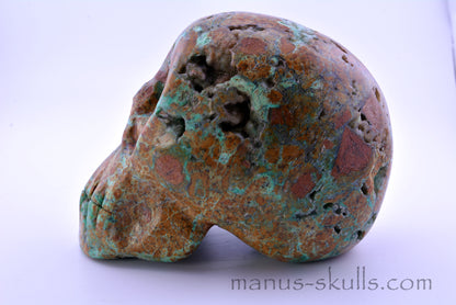 Garnierite Skull