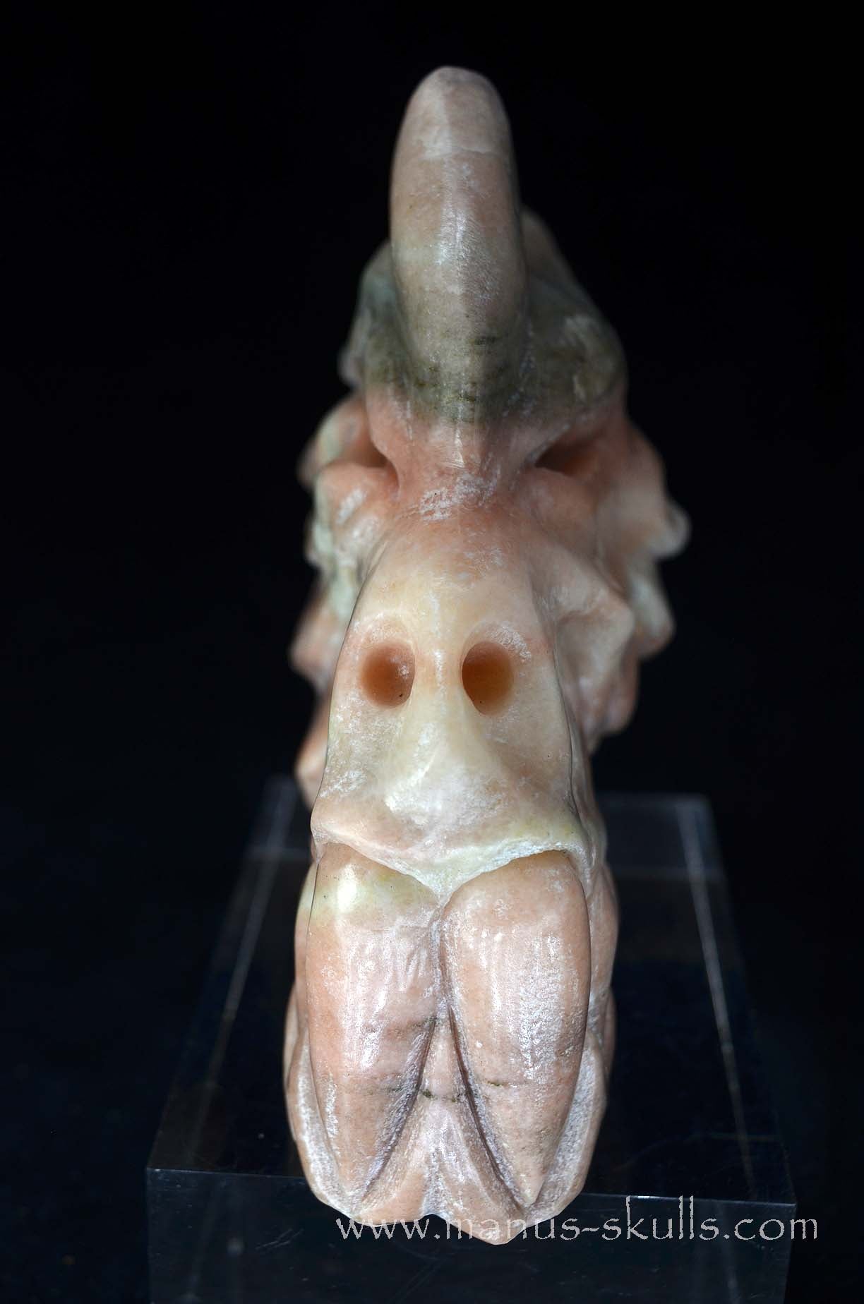 Manus skulls unique Crystal Carvings handmade skulls dragons pendants preseli bluestone tribals spiritual meaning wand Unicorn ..  austrian solker marble