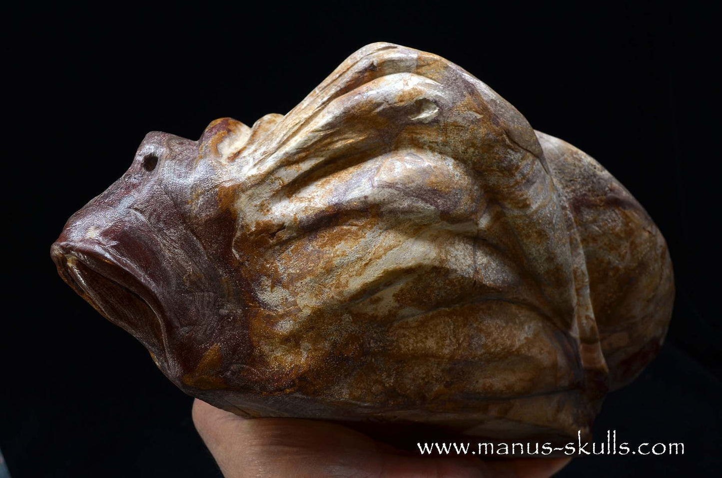 Large Batik Jasper ALIEN Dragon ~ First 2026 Carve!!