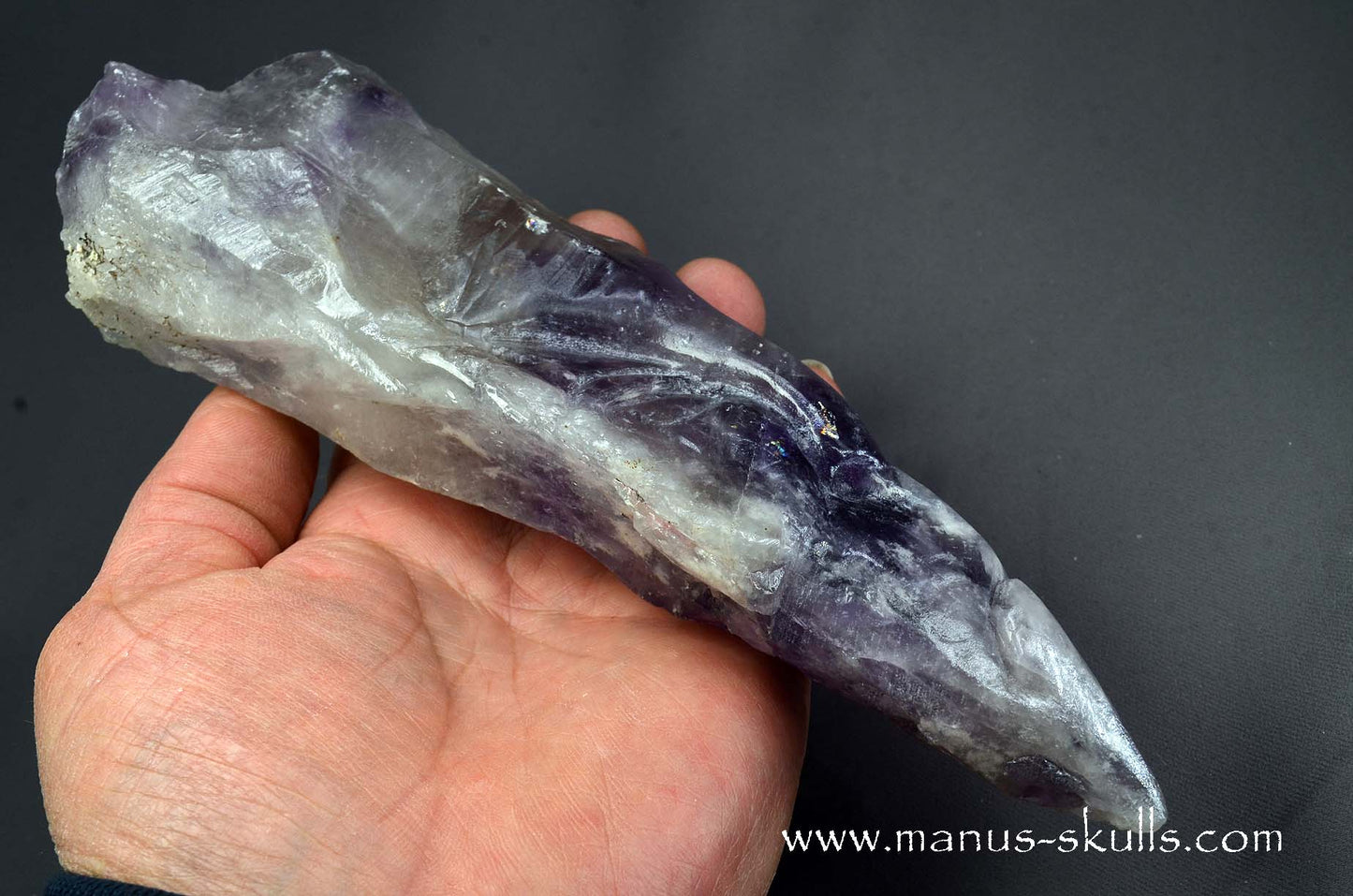 Phantom Amethyst Tribal Skull face.