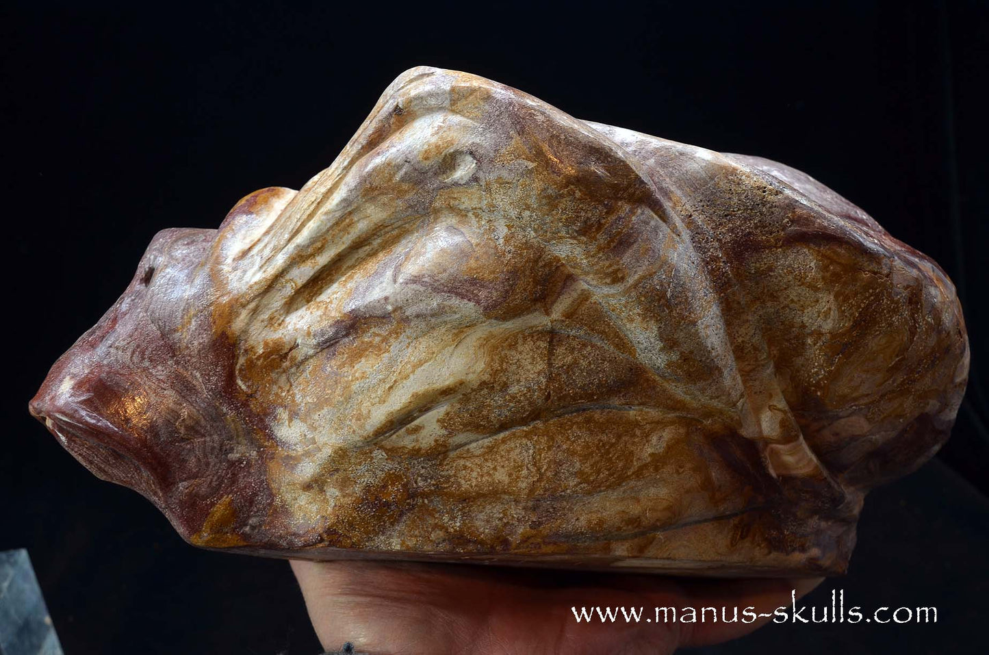 Large Batik Jasper ALIEN Dragon ~ First 2026 Carve!!