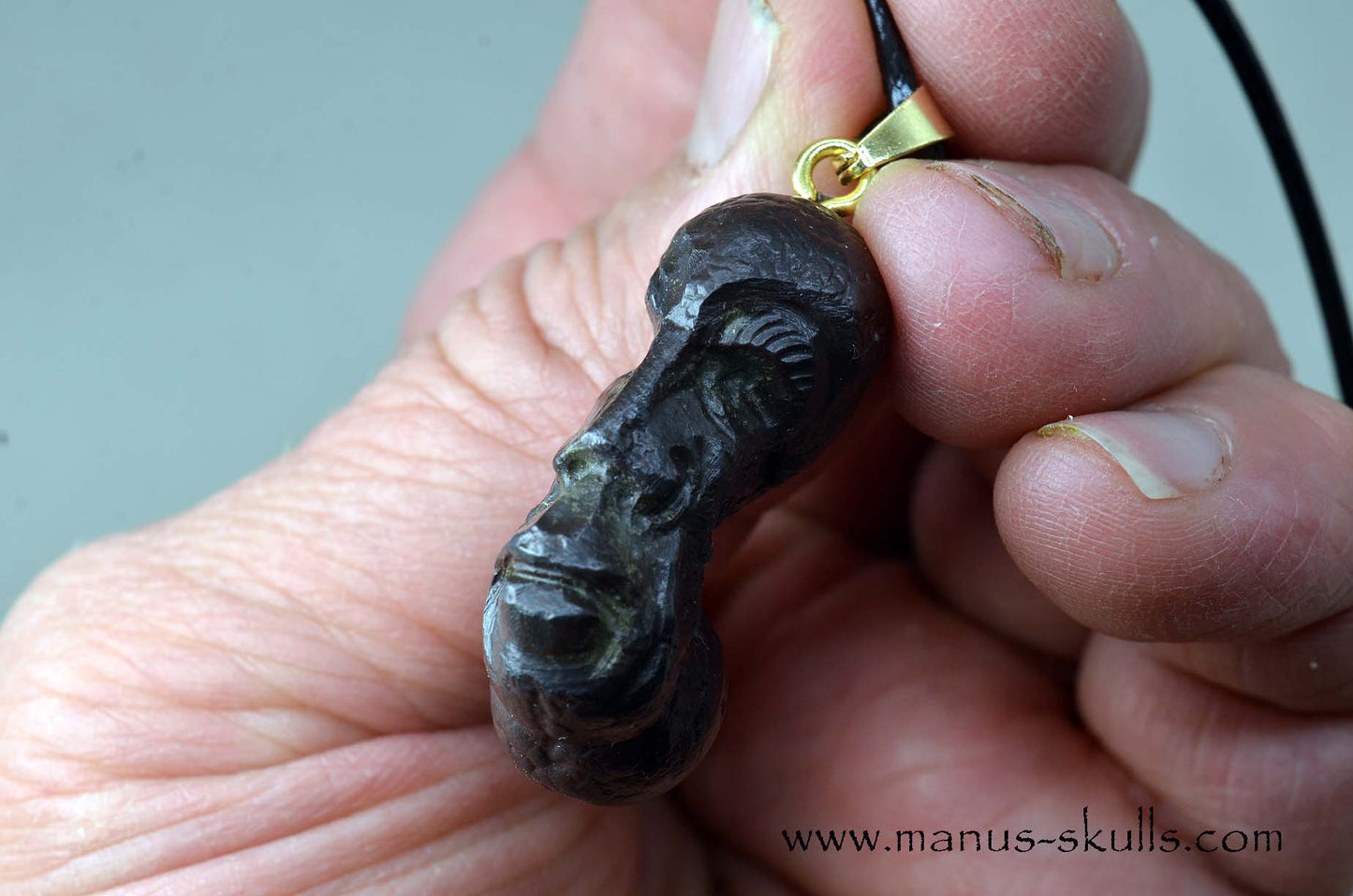 Prophecy Stone Face Pendant