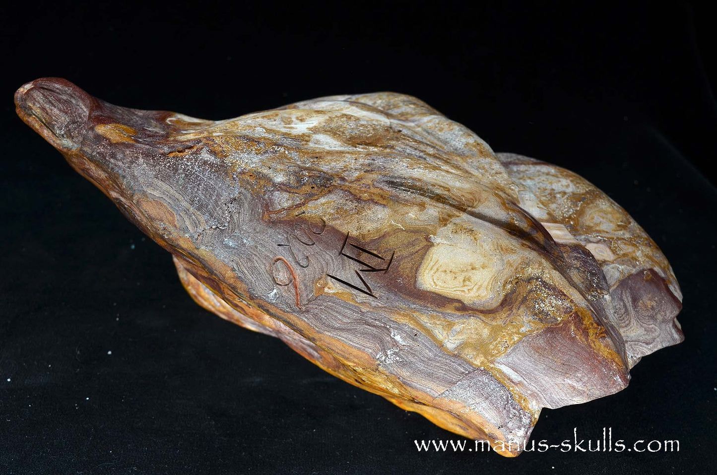 Large Batik Jasper ALIEN Dragon ~ First 2026 Carve!!