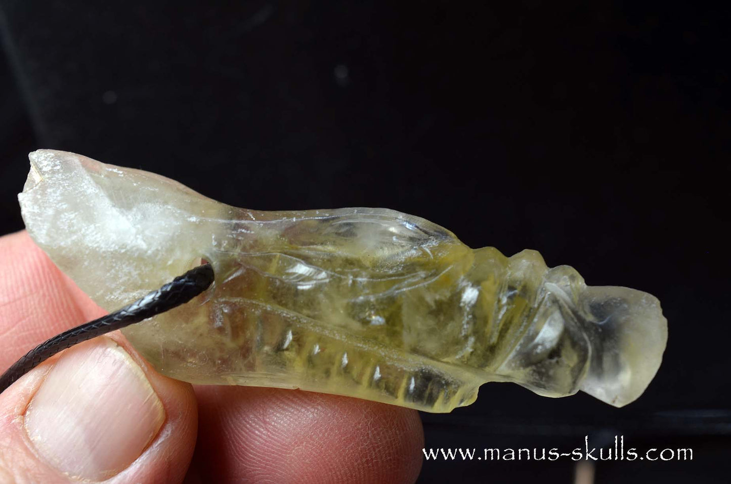 Himalayan Citrine Dragon Pendant