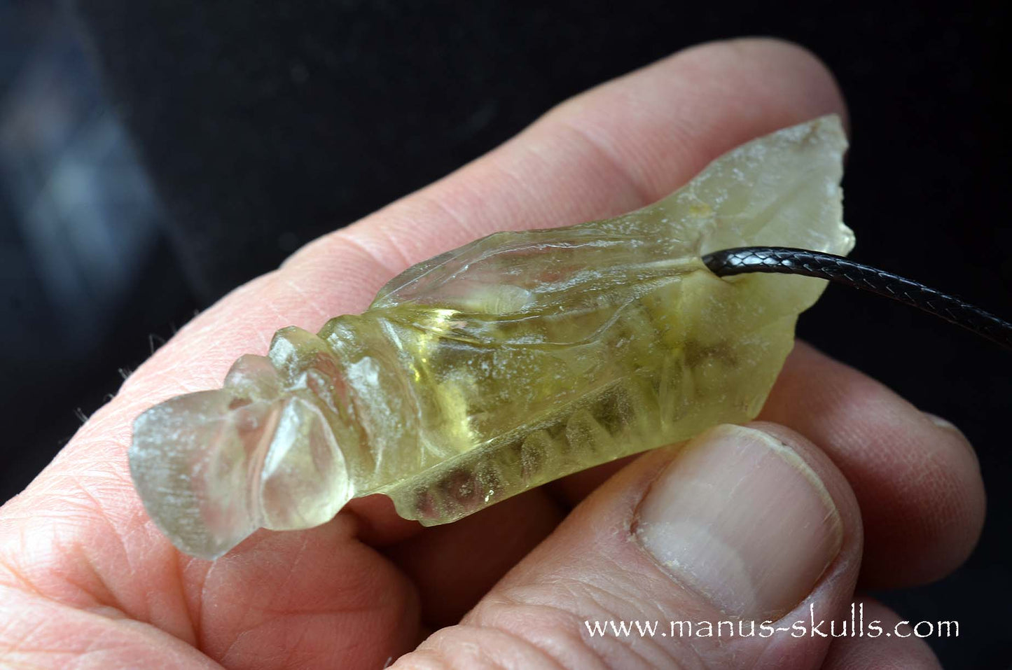 Himalayan Citrine Dragon Pendant