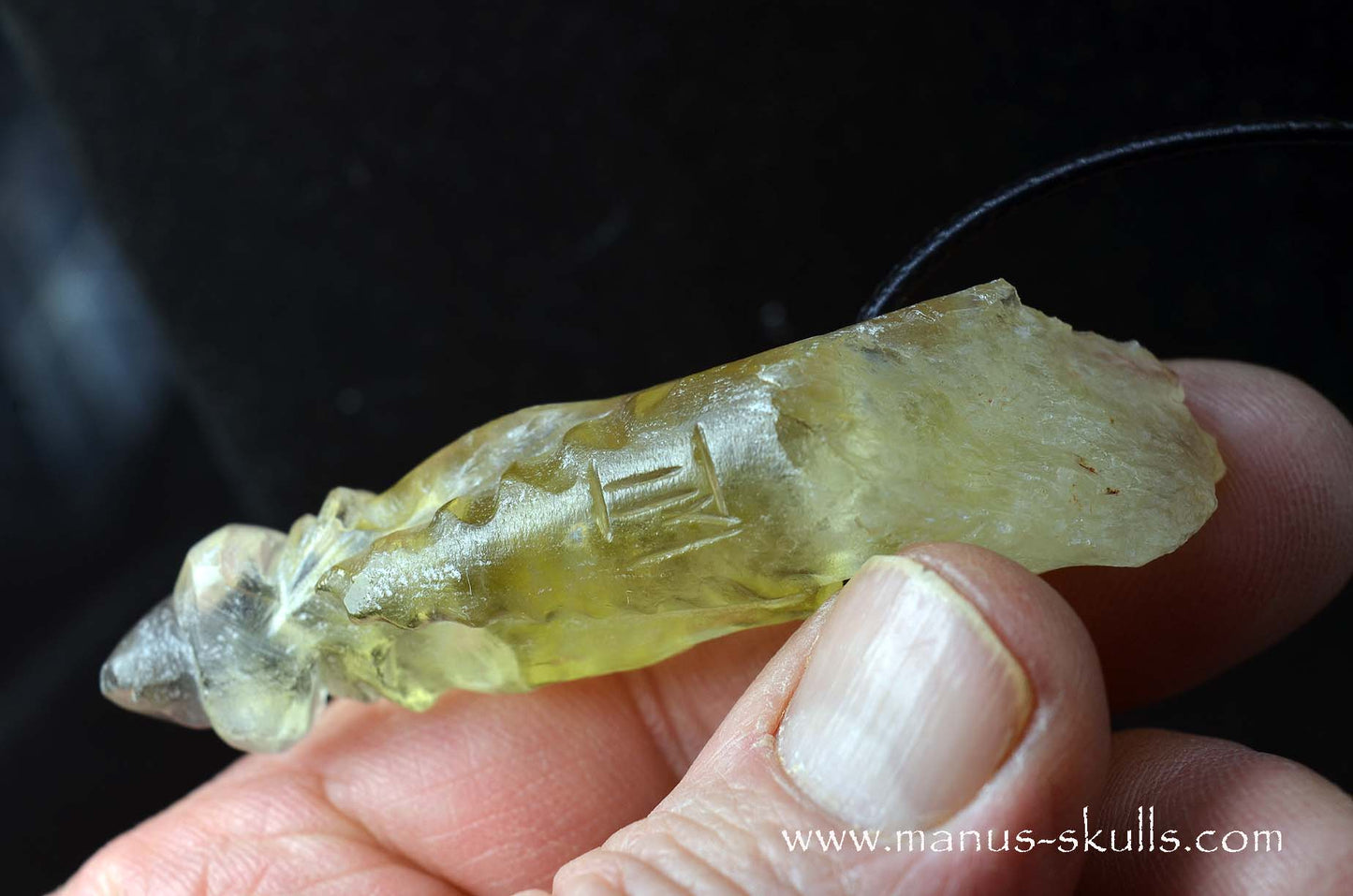 Himalayan Citrine Dragon Pendant