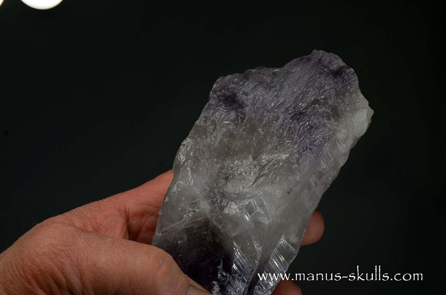 Phantom Amethyst Tribal Skull face.