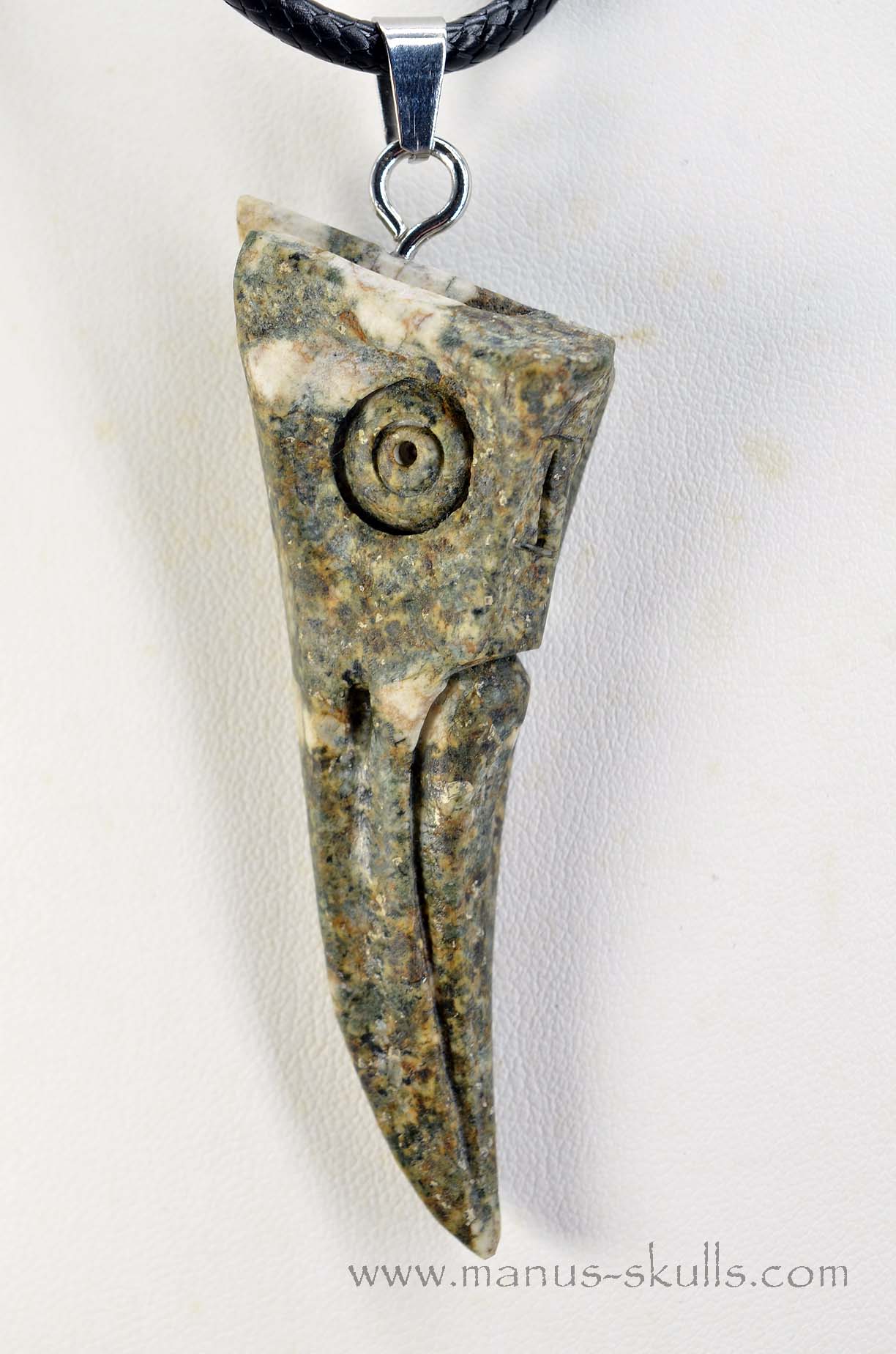 Preseli Bluestone Bird Skull Pendant (#06)