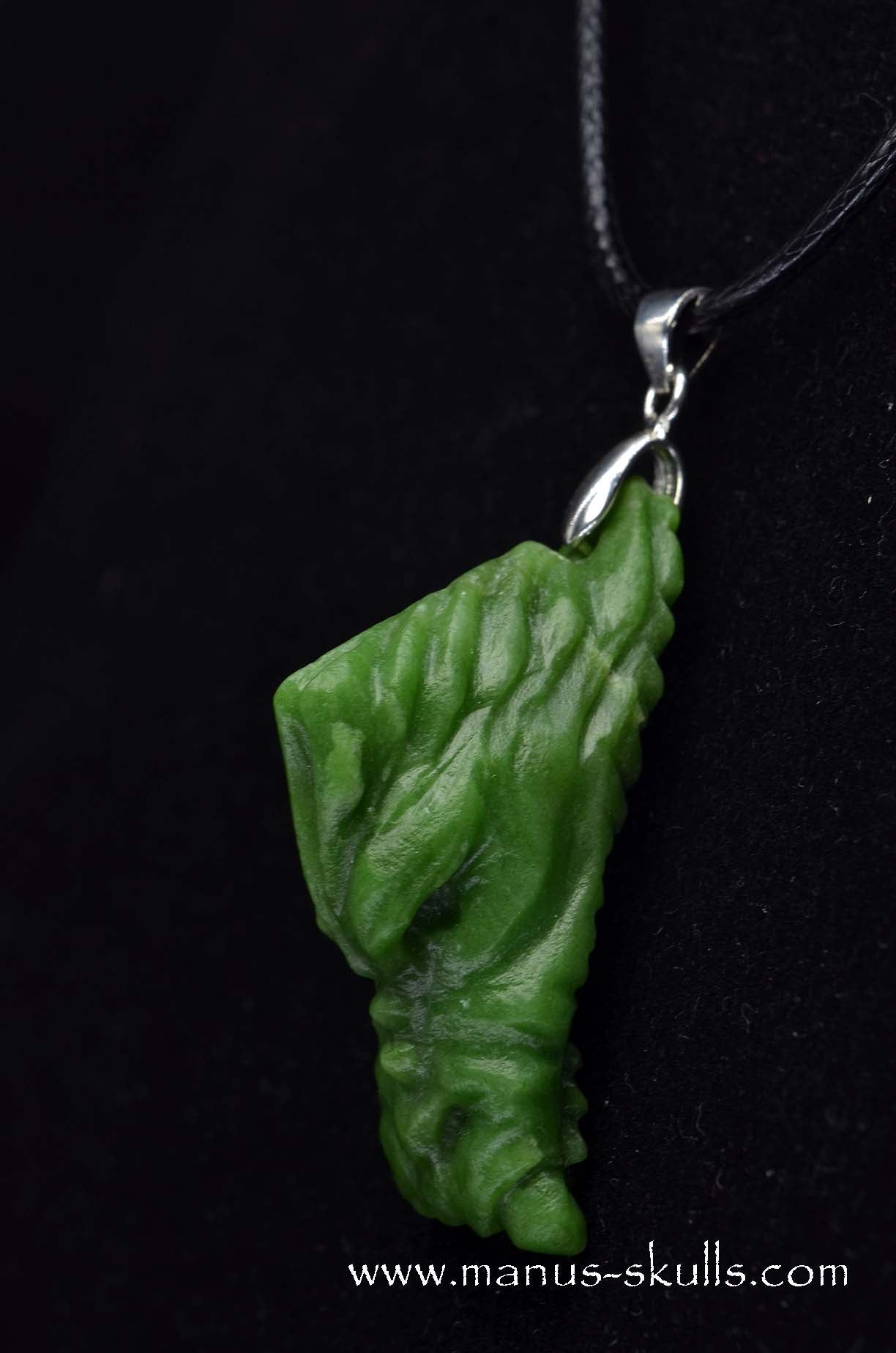 Manus skulls unique Crystal Carvings handmade skulls dragons pendants preseli bluestone tribals spiritual meaning wand Unicorn ..  jade