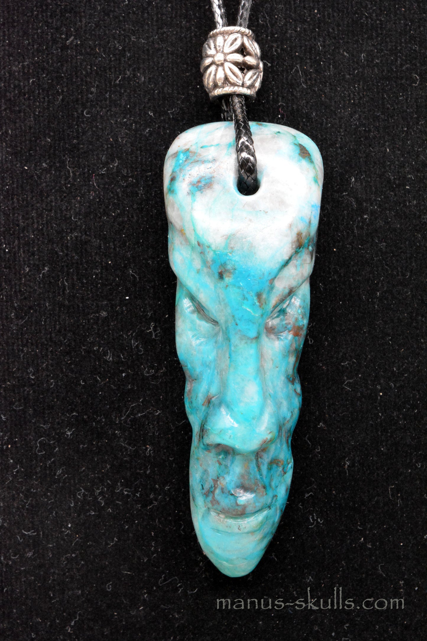 Shattuckite Tribal Pendant