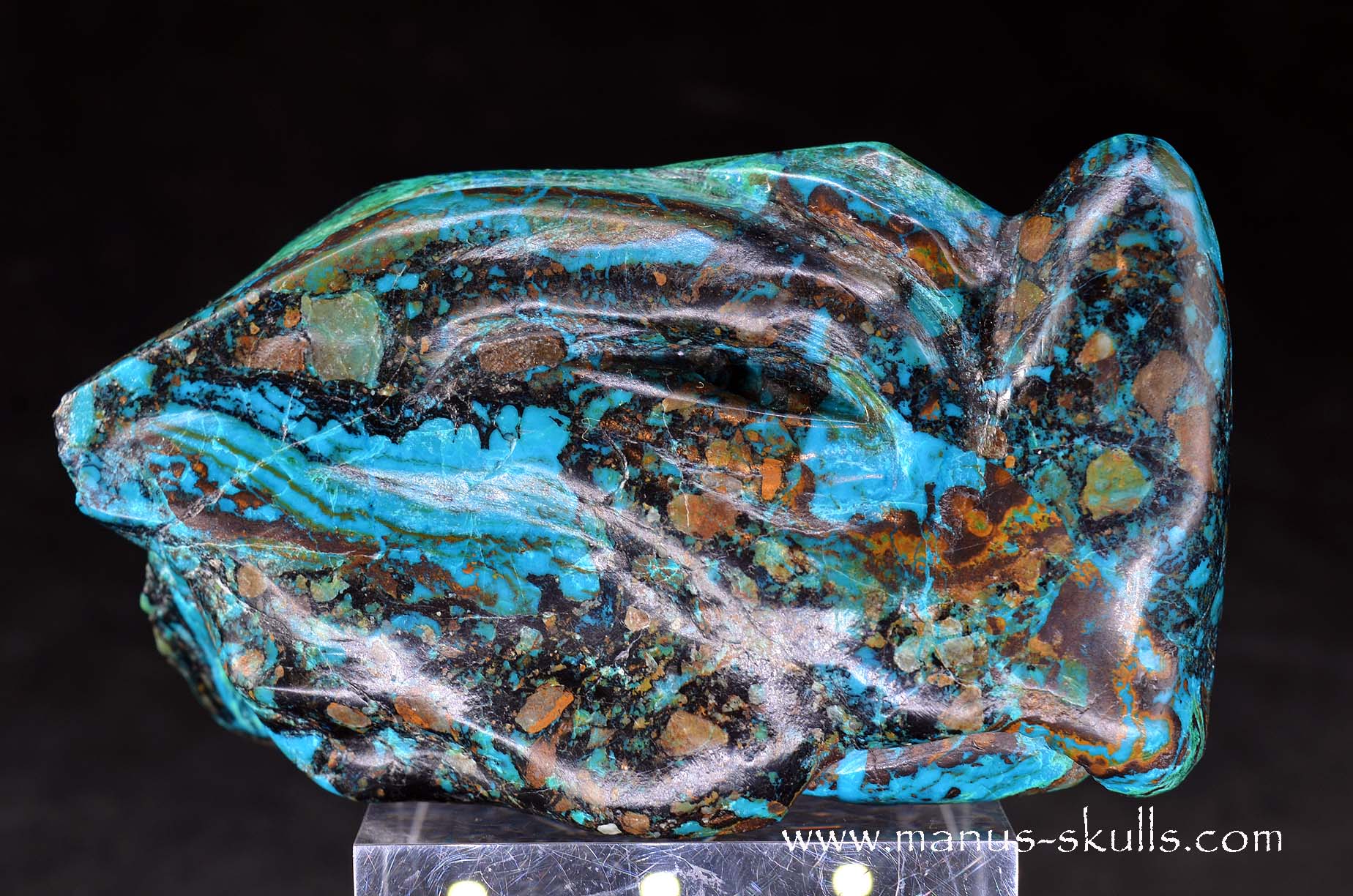 Manus skulls unique Crystal Carvings handmade skulls dragons pendants preseli bluestone tribals spiritual meaning wand Unicorn ..  chrysocolla