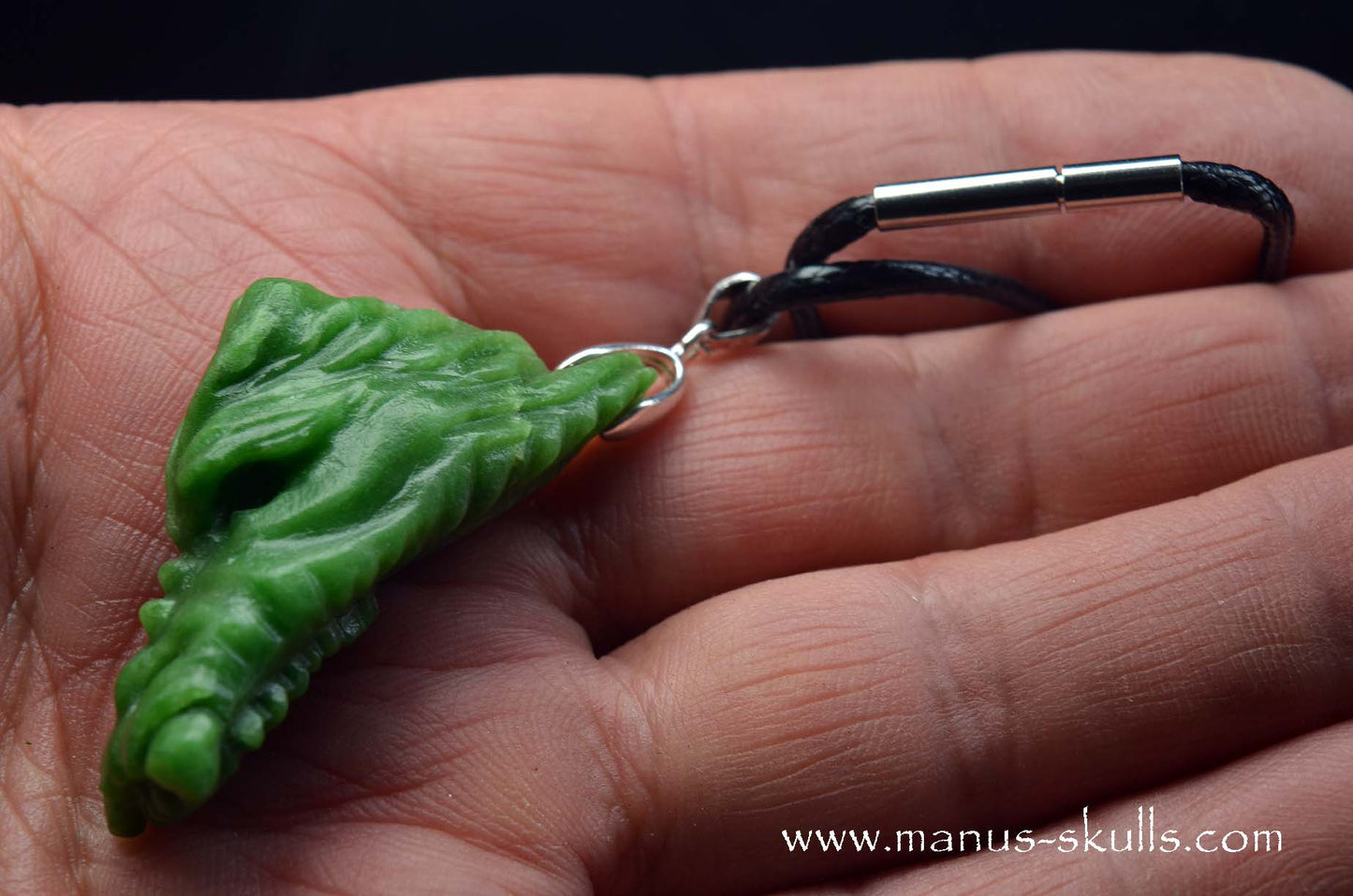 Jade Dragon Pendant