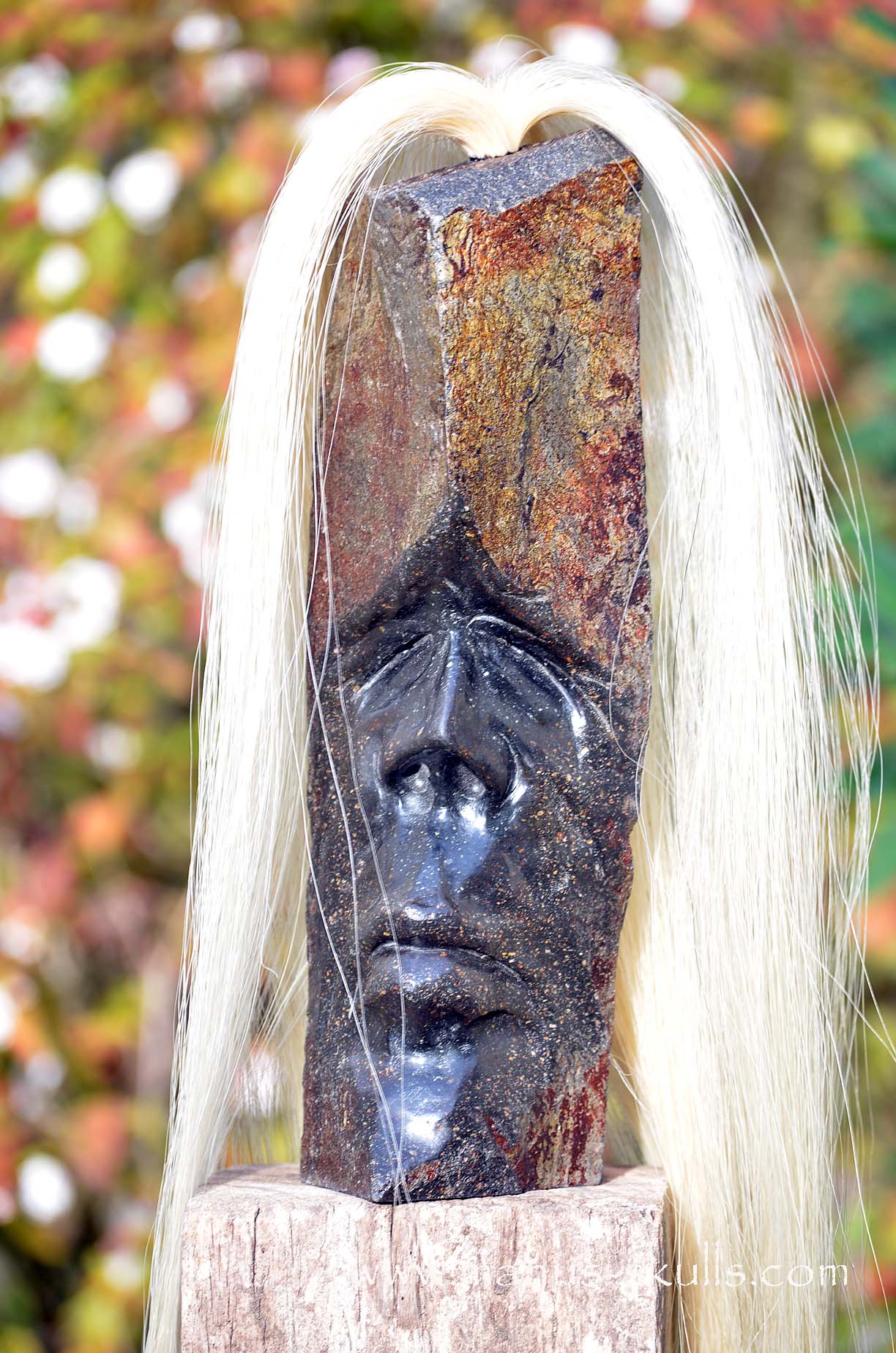 Manus skulls unique Crystal Carvings handmade skulls dragons pendants preseli bluestone tribals spiritual meaning wand Unicorn .. hexagonal basalt