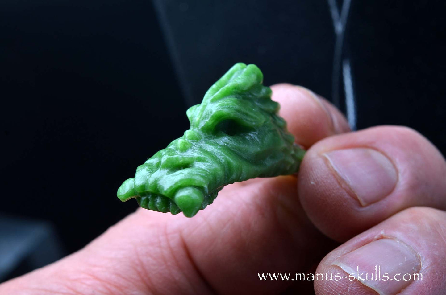 Jade Dragon Pendant