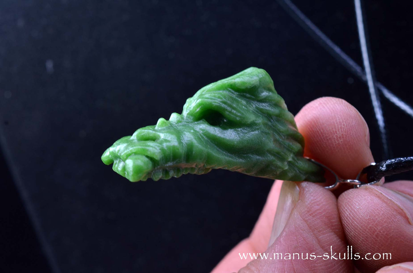 Jade Dragon Pendant