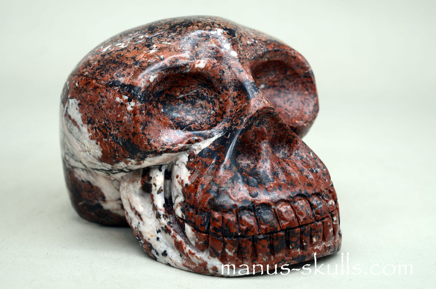 Large Uv Fluorescent Willemite SKULL