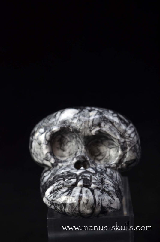 Manus skulls unique Crystal Carvings handmade skulls dragons pendants preseli bluestone tribals spiritual meaning wand Unicorn .. austrian pinolith